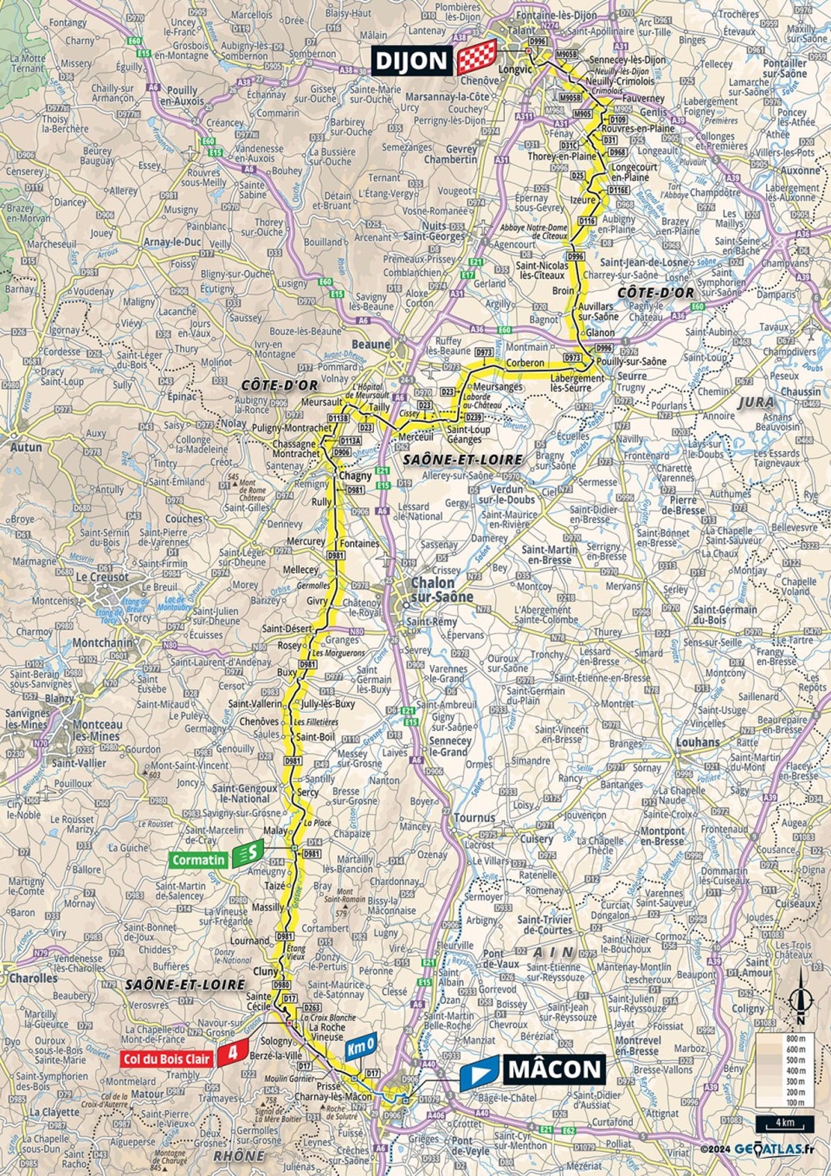 Tour de France stage 6 preview Route map and profile…